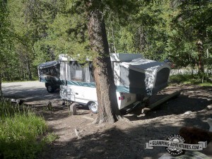 Campsite, Collegiate Peaks Campground.