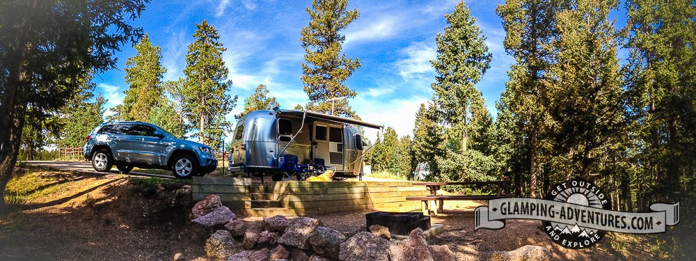 Campsite, Mueller State Park, CO.